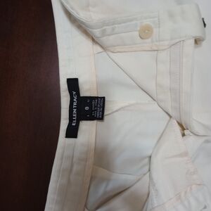 ELLEN TRACY  PANTS   IVORY CREAM COLOR